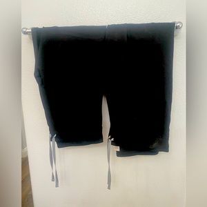 Figs - two pairs of black regular legged ( not jogger ) scrub pants